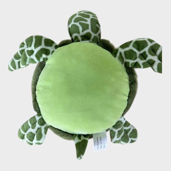 Fun Stuff Sea Turtle Plush with Pouch 12" Soft Stuffed Animal - Picture 5 of 7